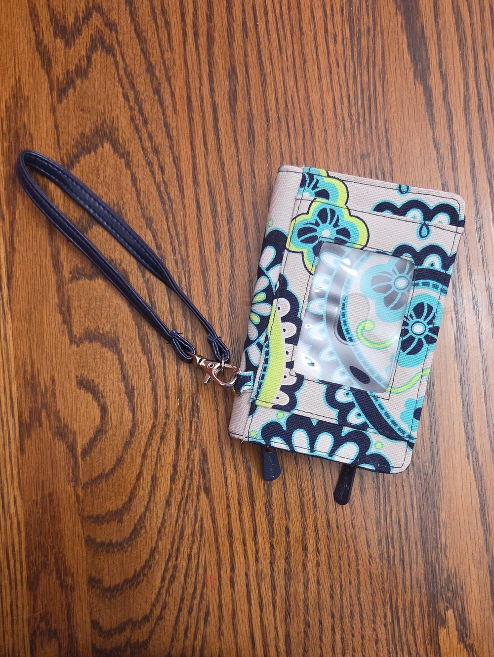 Very Gently Used Thirty One Paisley Wristlet Wallet